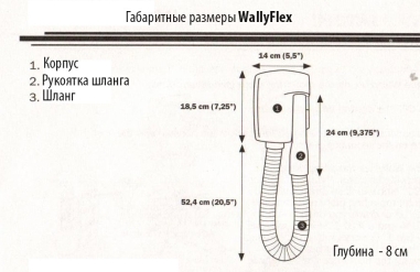 Пневмокомплект WallyFlex черный