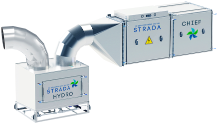 Комплексная система очистки воздуха STRADA ШЕФ (CHIEF) на 1000 м3/час.